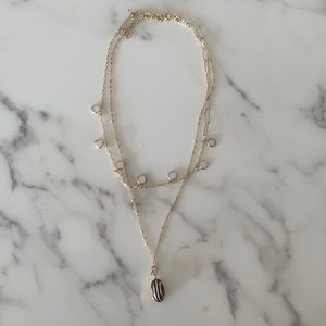 Layered necklace